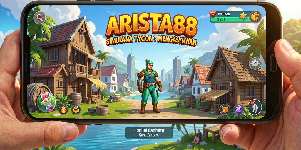 Gameplay Tycoon yang mengasyikkan dalam ARISTA88.