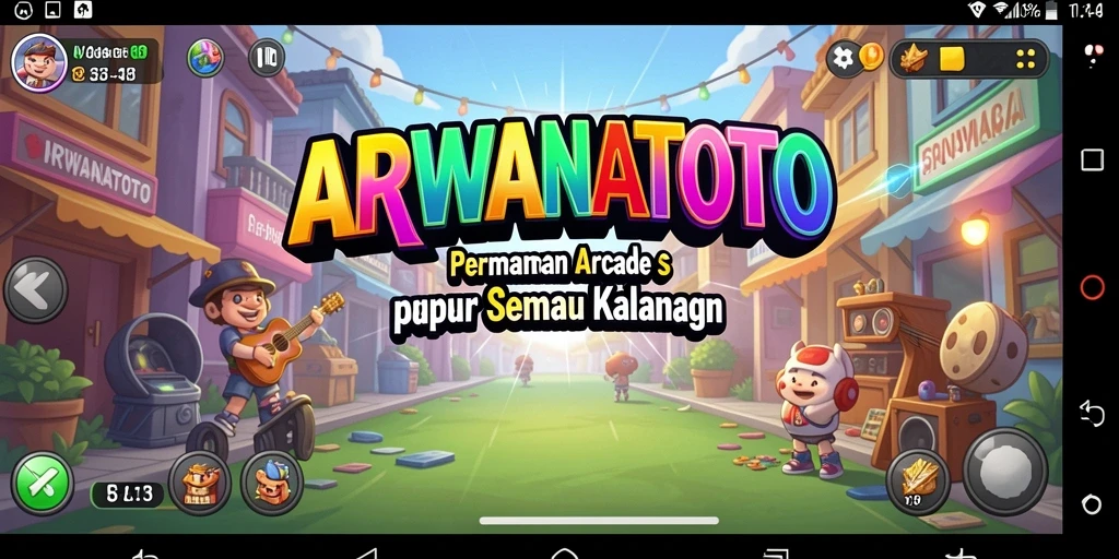 Tangkapan layar ARWANATOTO yang menampilkan aksi gameplay seru.
