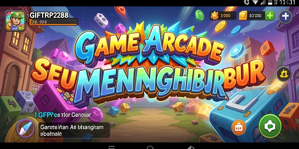 Tampilan gameplay seru dari GIFTRP288 dengan aksi cepat dan tantangan menghibur.