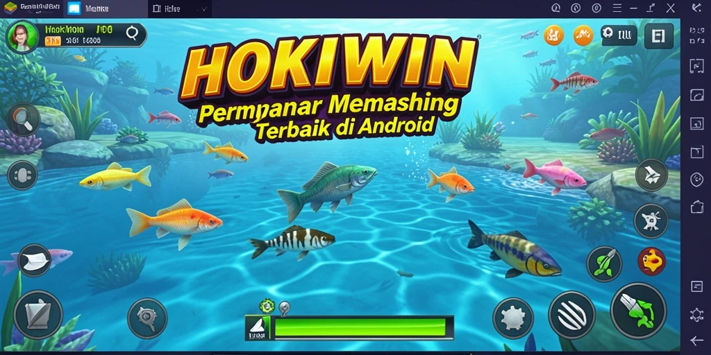 Tangkapan besar di HOKIWIN saat memancing di laut.