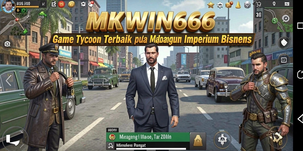 Tampilan gameplay menawan dari game Tycoon MKWIN666.
