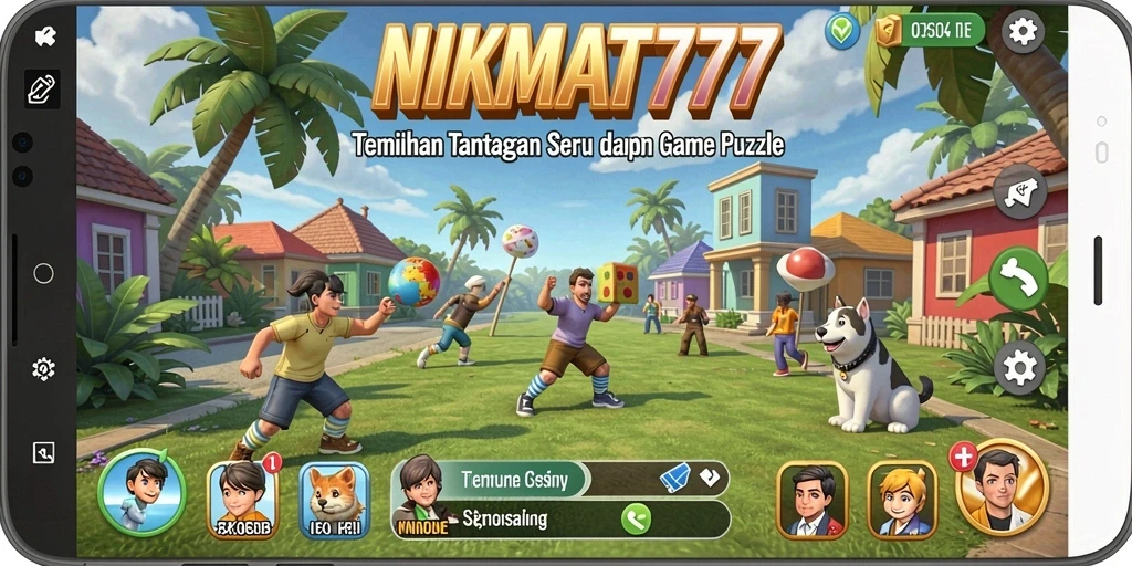 Menampilkan gameplay menarik NIKMAT777 dengan berbagai teka-teki.